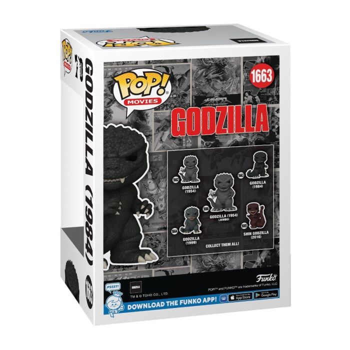 Red Godzilla 1984 - Funko Pop! Chase - Godzilla