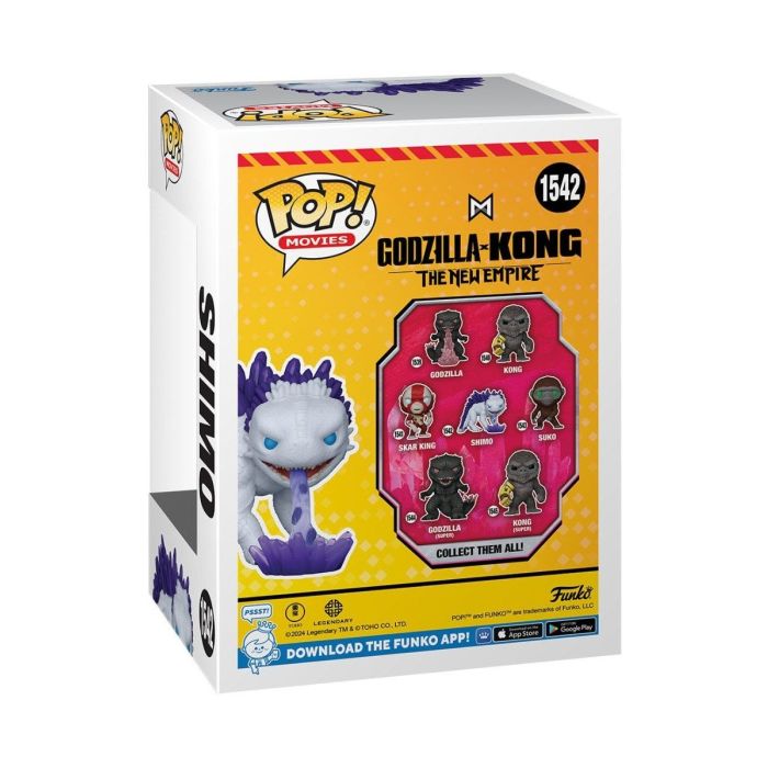 Godzilla vs. Kong 2 POP! Movies Vinyl Figure Shimo w/Ice-Ray 9 cm