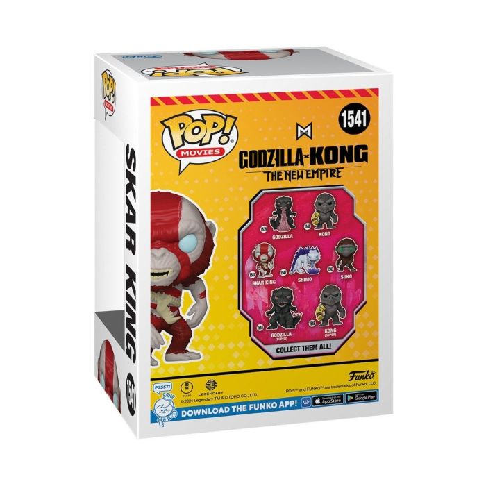 Godzilla vs. Kong 2 POP! Movies Vinyl Figure Skar King 9 cm