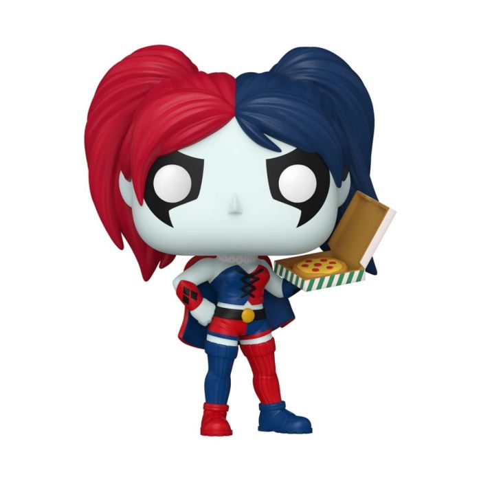 DC Comics: Harley Quinn Takeover POP! Heroes Vinyl Figure Harley with Pizza 9 cm