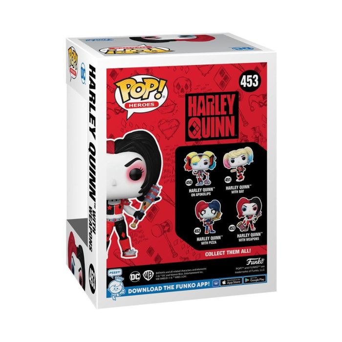 DC Comics: Harley Quinn Takeover POP! Heroes Vinyl Figure Harley with Weapons 9 cm