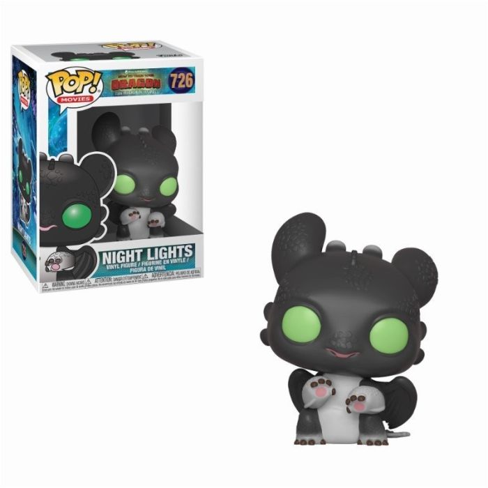 Funko Pop! How To Train Your Dragon 3 - Night Lights - Allison (Black with Green Eyes)