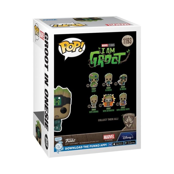 Groot in Onesie with Book - Funko Pop! - I Am Groot