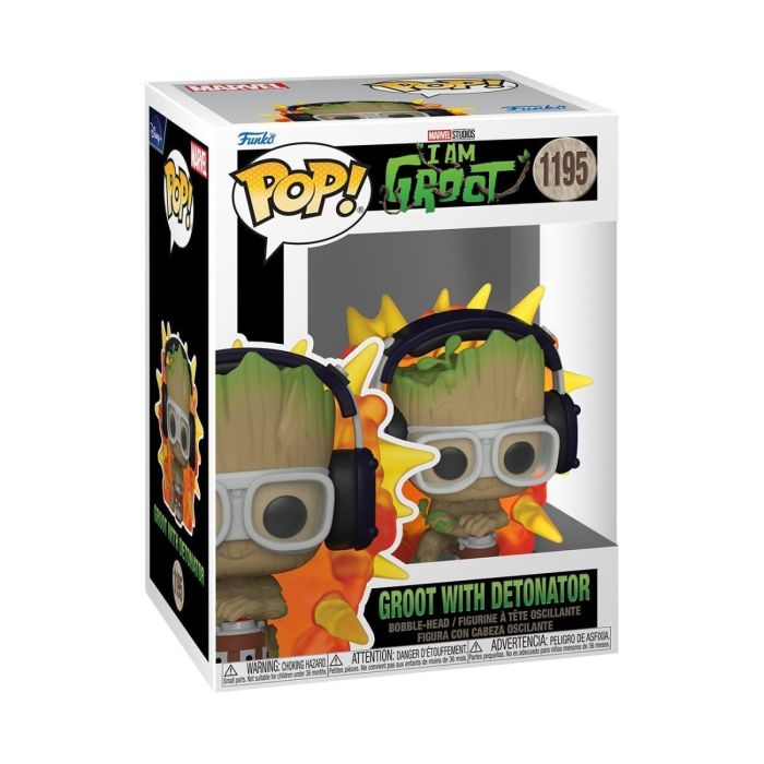 I Am Groot POP! Vinyl Figure Groot w/ detonator 9 cm
