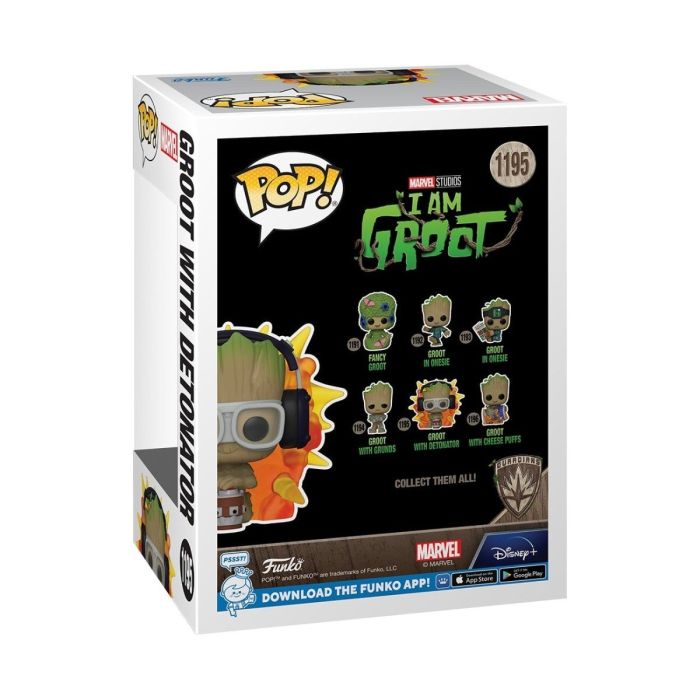 I Am Groot POP! Vinyl Figure Groot w/ detonator 9 cm