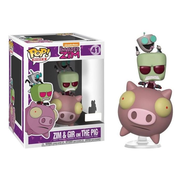 Funko Pop! Invader ZIM - Pig & Invader Zim Limited Edition