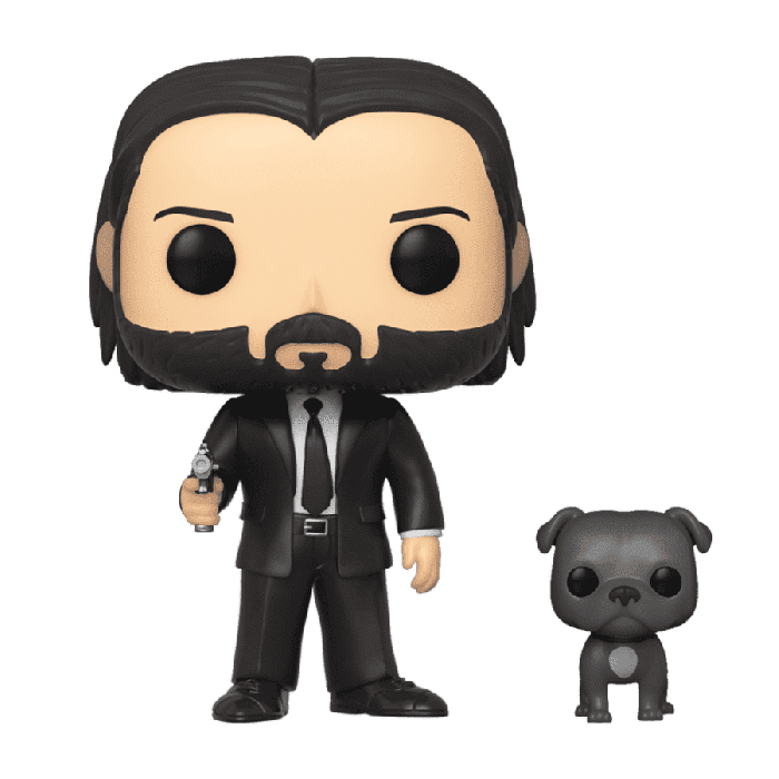 Funko Pop! John Wick - John (Black Suit) with Dog