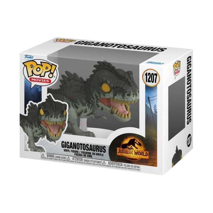 Jurassic World 3 POP! Movies Vinyl Figure Giganotosaurus 9 cm