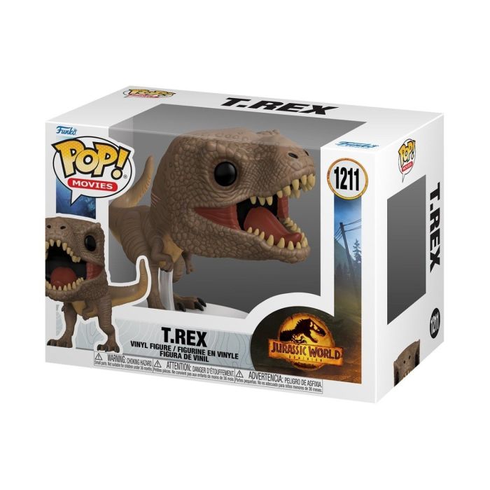Jurassic World 3 POP! Movies Vinyl Figure T-Rex 9 cm