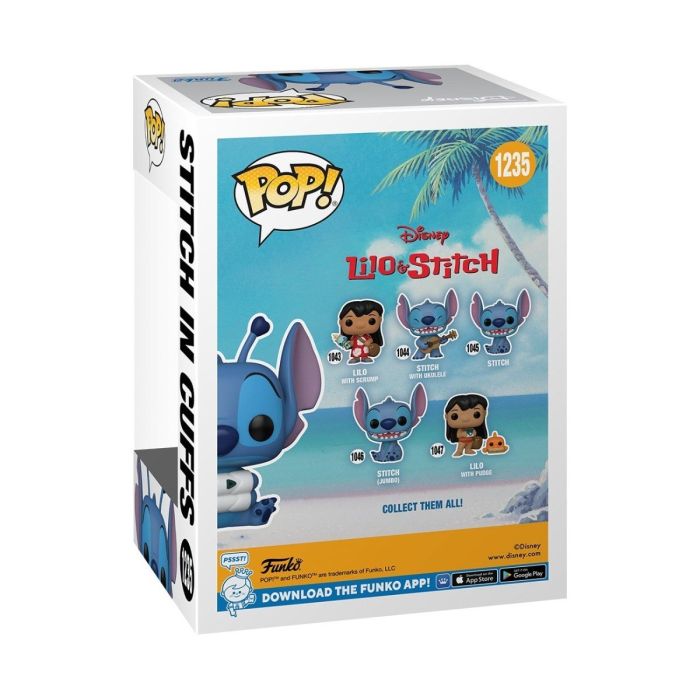 Stitch in Cuffs - Funko Pop! - Lilo & Stitch