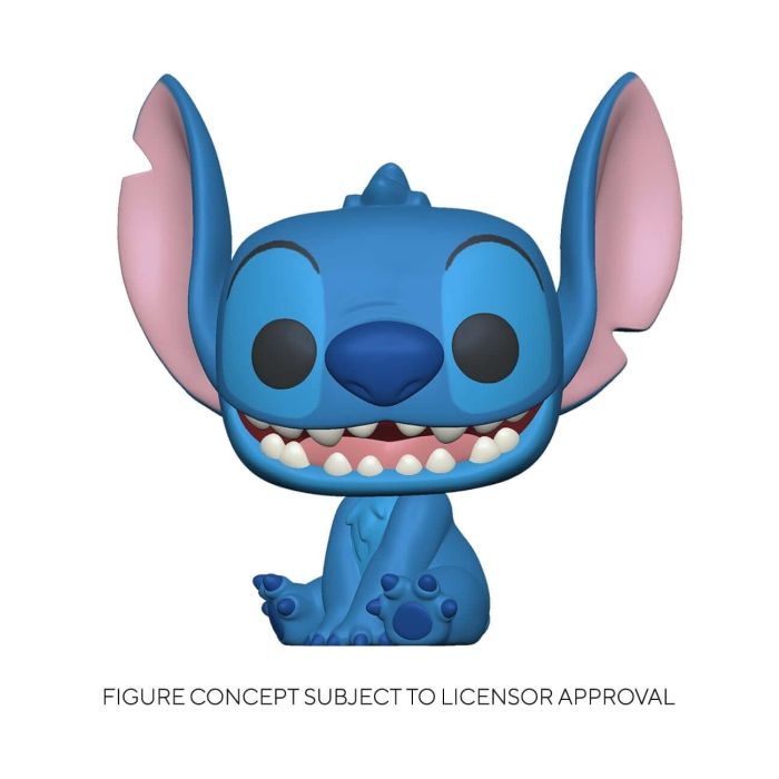 Lilo & Stitch POP! Disney Vinyl Figure Smiling Seated Stitch 9 cm