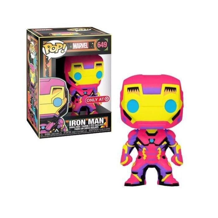 Iron Man (Black Light) - Funko Pop! - Marvel