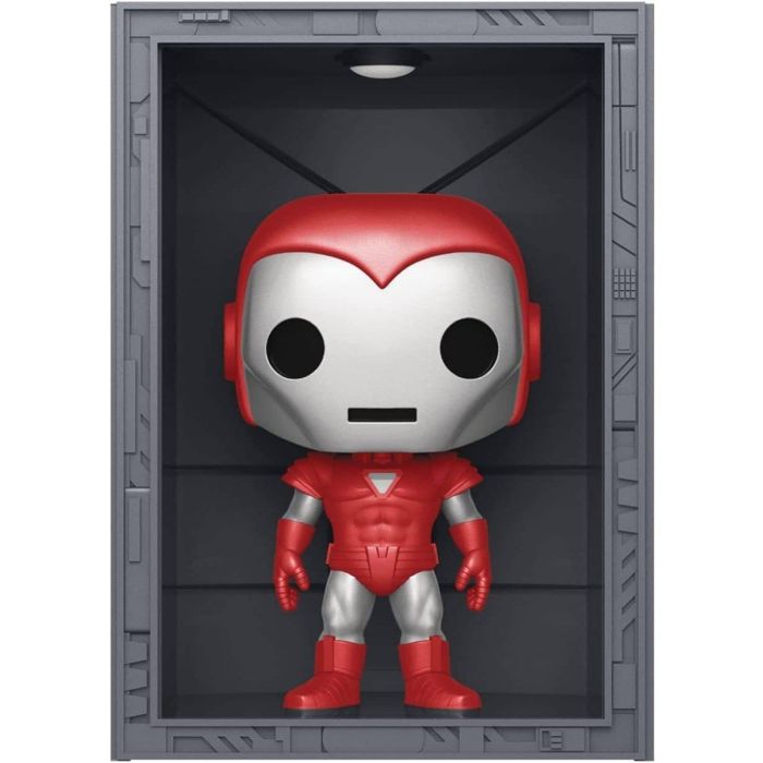 Hall of Armor: Iron Man Mark 8 Silver Centurion - Funko Pop! Deluxe - Iron Man