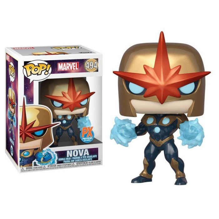 Funko Pop! Marvel: Comics - Nova (metallic) Limited Edition