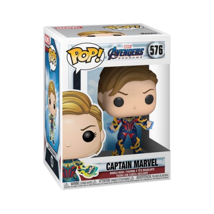 Funko Pop! Avengers: Endgame - Captain Marvel with New Hair