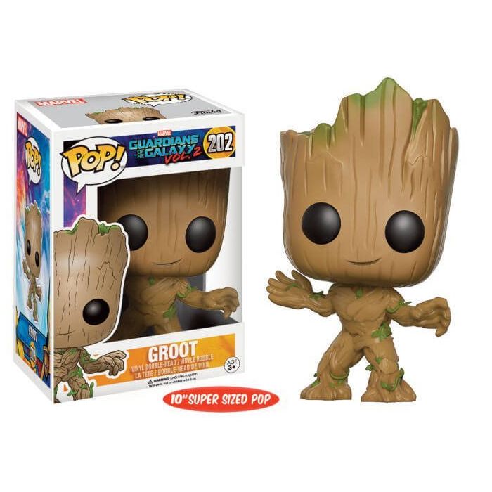 Pop! Marvel: Guardians Of The Galaxy 2 - Young Groot Super Sized 10 Inch