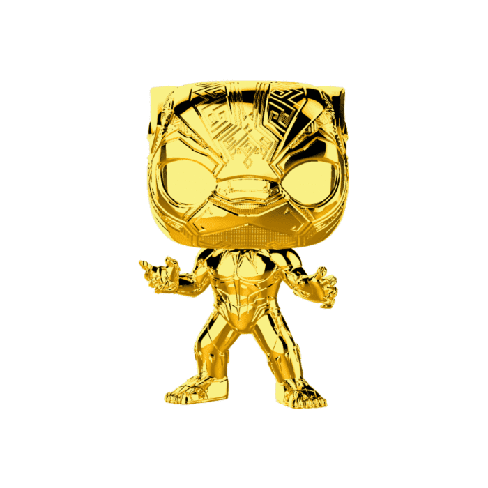 Funko Pop! Marvel Studios 10 - Black Panther (Chrome)