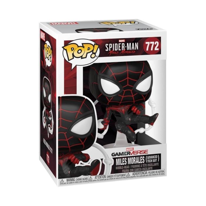 Marvel's Spider-Man POP! Games Vinyl Figure Miles Morales AT Suit 9 cm
