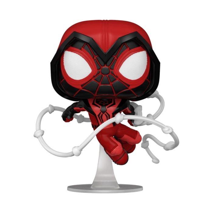 Marvel's Spider-Man POP! Games Vinyl Figure Miles Morales Red Suit 9 cm