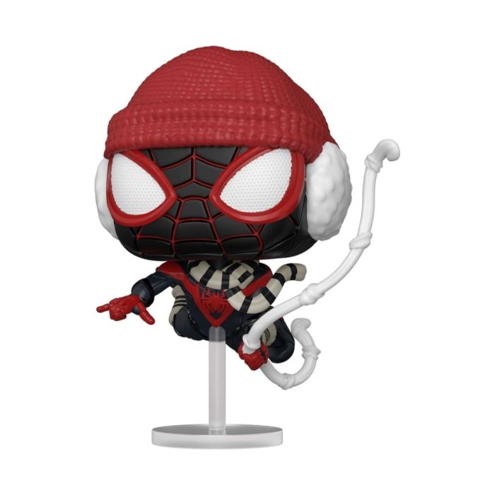Marvel's Spider-Man POP! Games Vinyl Figure Miles Morales Winter Suit 9 cm