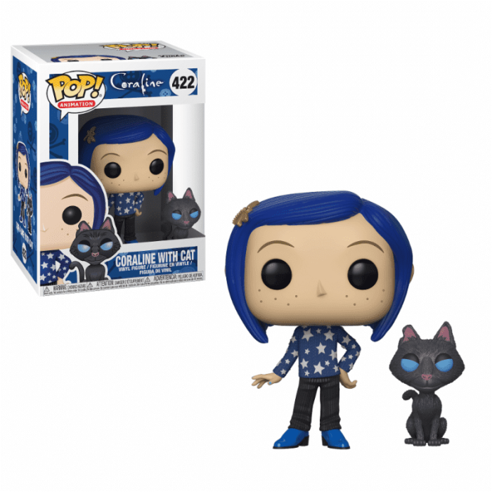 Funko Pop! Coraline - Coraline with Cat buddy