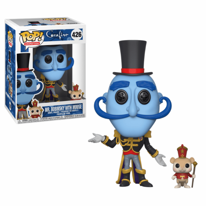 Funko Pop! Coraline - Mr. Bobinsky with Mouse