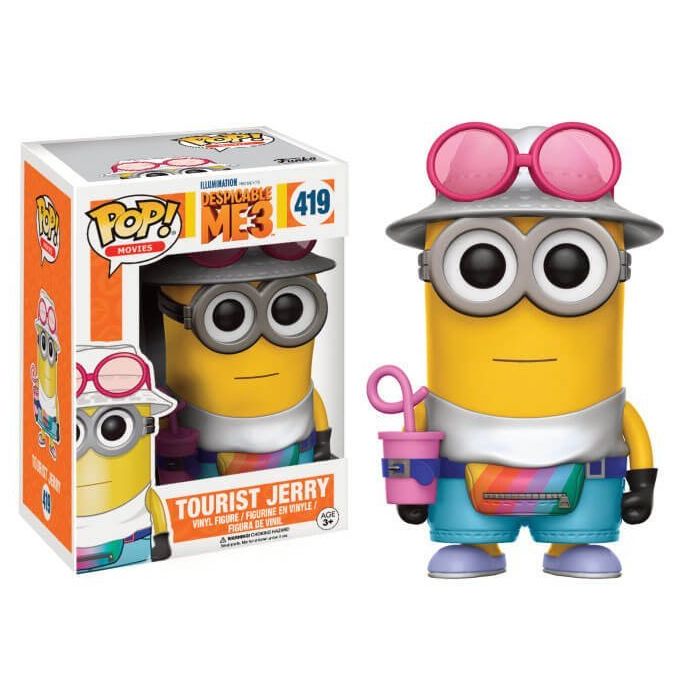 Pop! Movies: Despicable Me 3 - Tourist Jerry