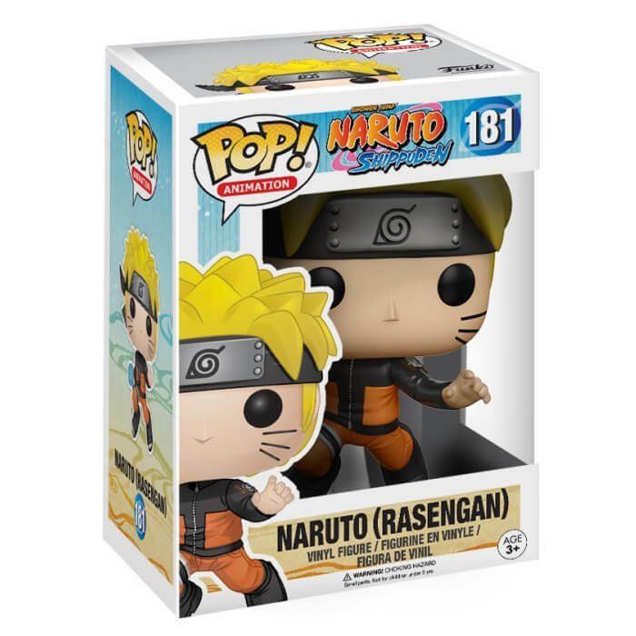 Naruto Shippuden POP! Animation Vinyl Figure Naruto (Rasengan) 9 cm