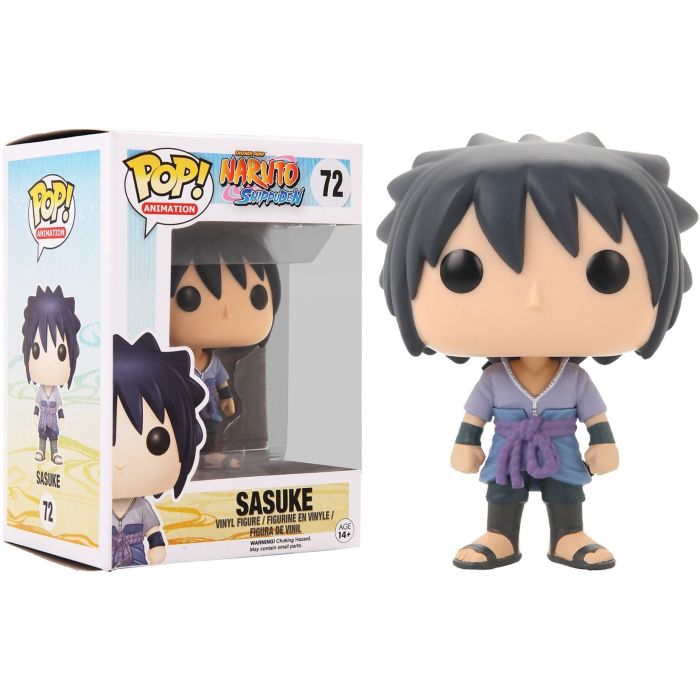 Naruto Shippuden POP! Animation Vinyl Figure Sasuke 9 cm