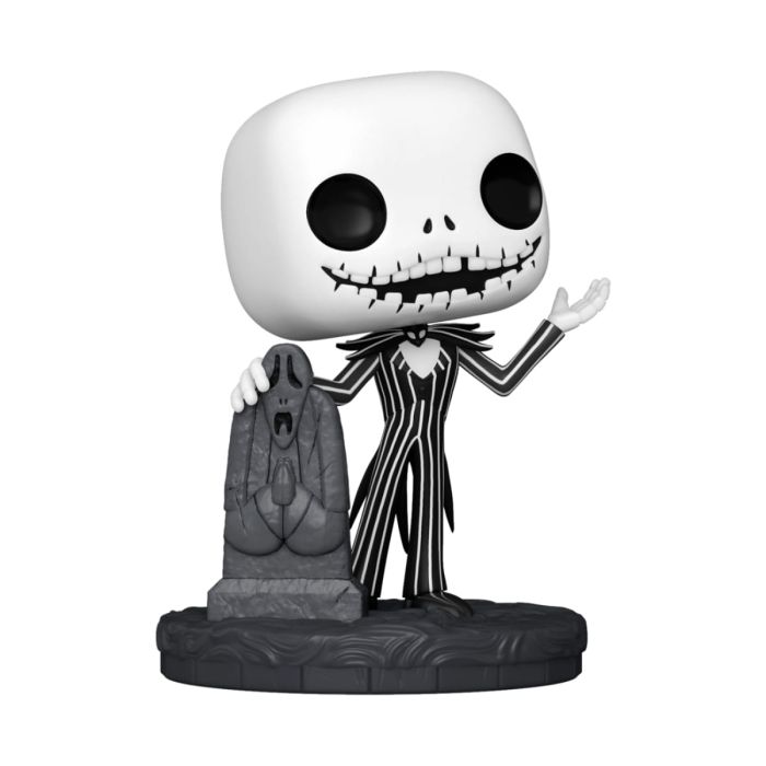 Nightmare before Christmas 30th POP! Disney Vinyl Figure Jack w/Gravestone 9 cm 
