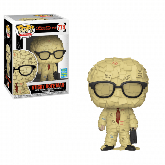 Funko Pop! Office Space - Sticky Note Man SDCC