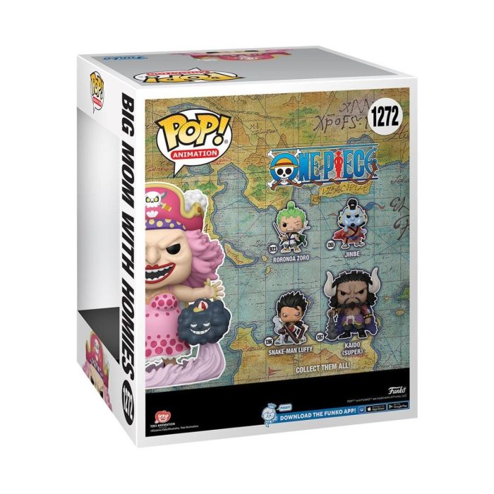 One Piece Super Sized POP! Animation Vinyl Figure Big Mom w/Homies 15 cm