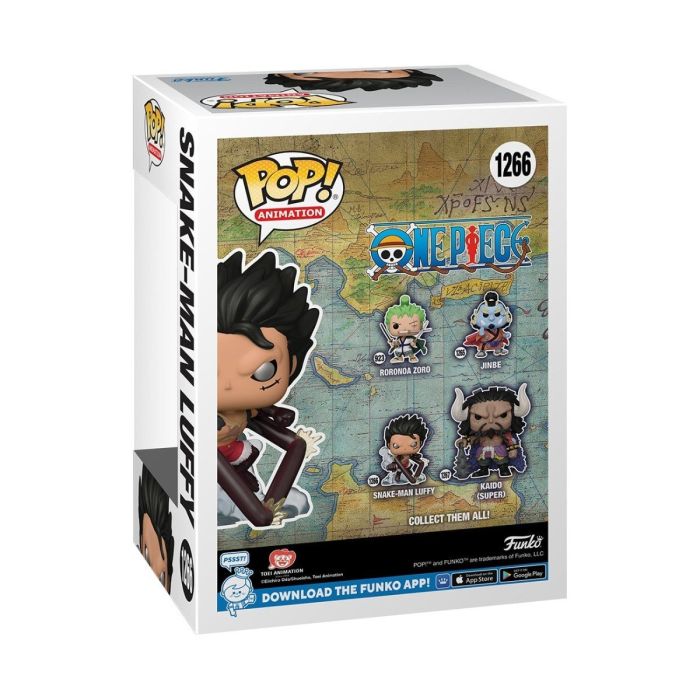 One Piece POP! Television Vinyl Figure Snake-Man Luffy 9 cm