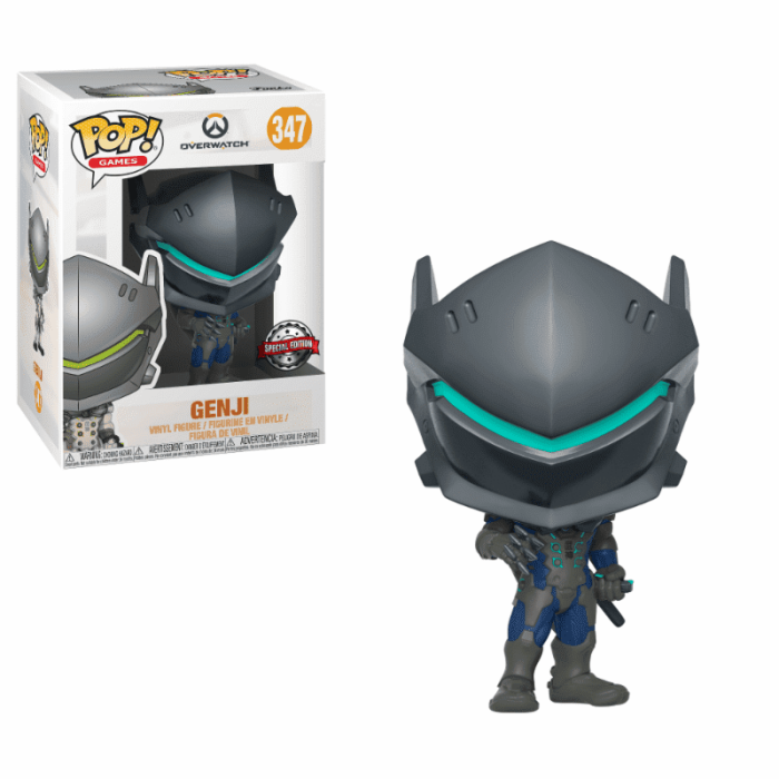 Funko Pop! Overwatch- Genji Carbon Fiber Limited Edition