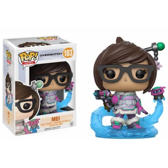 Funko Pop! Games: Overwatch - Mei Snowball Colour Limited Edition