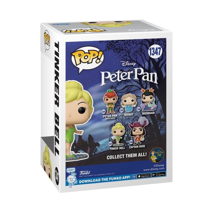 Peter Pan 70th Anniversary POP! Disney Vinyl Figure Tink on mirror 9 cm