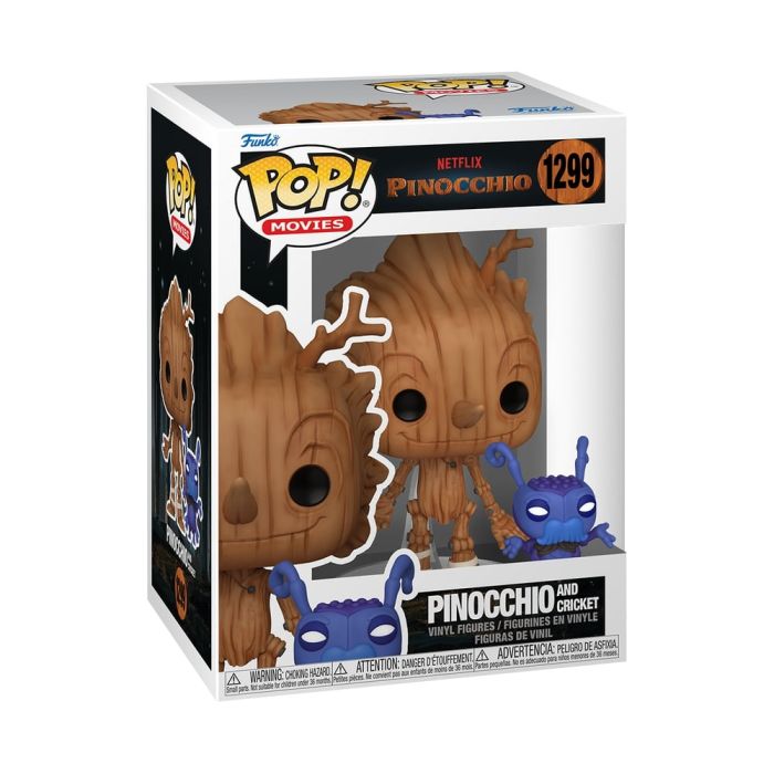 Pinocchio and Cricket - Funko Pop! - Guillermo del Toro's Pinocchio