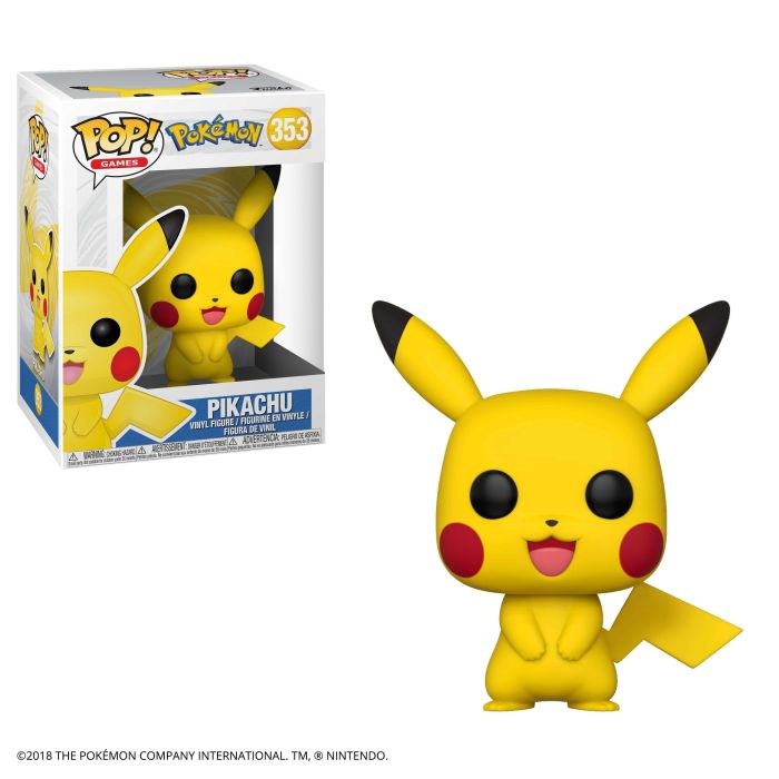 Pokemon POP! Games Vinyl Figure Pikachu 9 cm