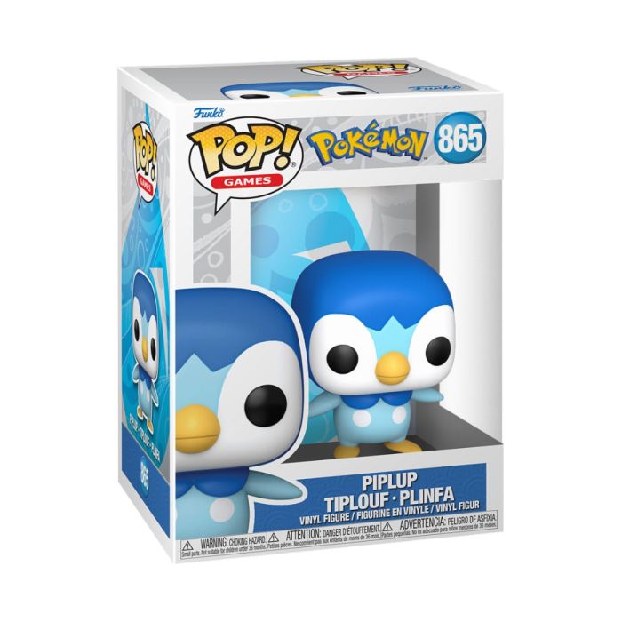 Pokémon POP! Games Vinyl Figure Piplup (EMEA) 9 cm