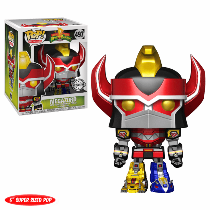 Funko Pop! Power Rangers - Megazord (Metallic) Limited Edition