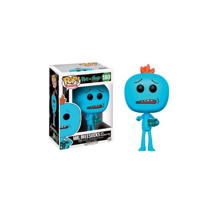 Funko Pop! Rick and Morty - Mr. Meeseeks With Meeseeks Box Limited Edition