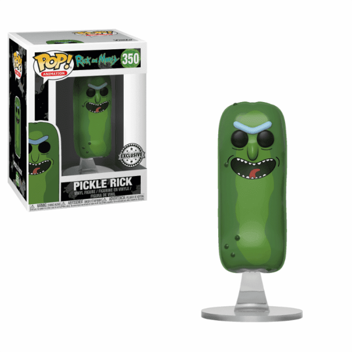 Funko Pop! Rick & Morty - Pickle Rick (No Limbs) Limited Edition