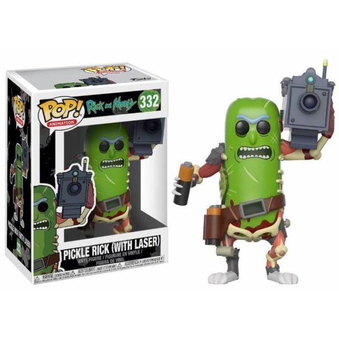 Funko Pop! Rick and Morty - Pickle Rick with Laser