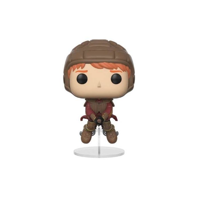 Harry Potter POP! Movies Vinyl Figure Ron on Broom 9 cm