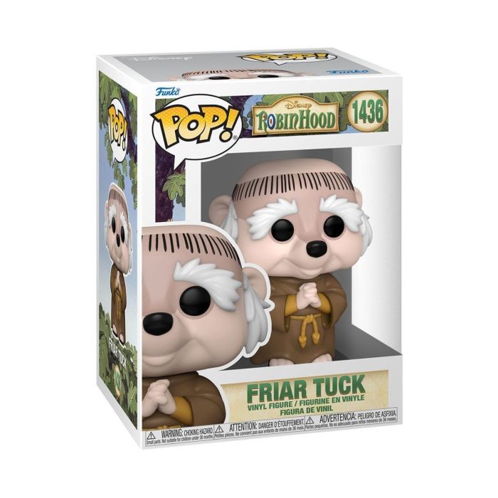 Robin Hood POP! Disney Vinyl Figure Friar Tuck 9 cm