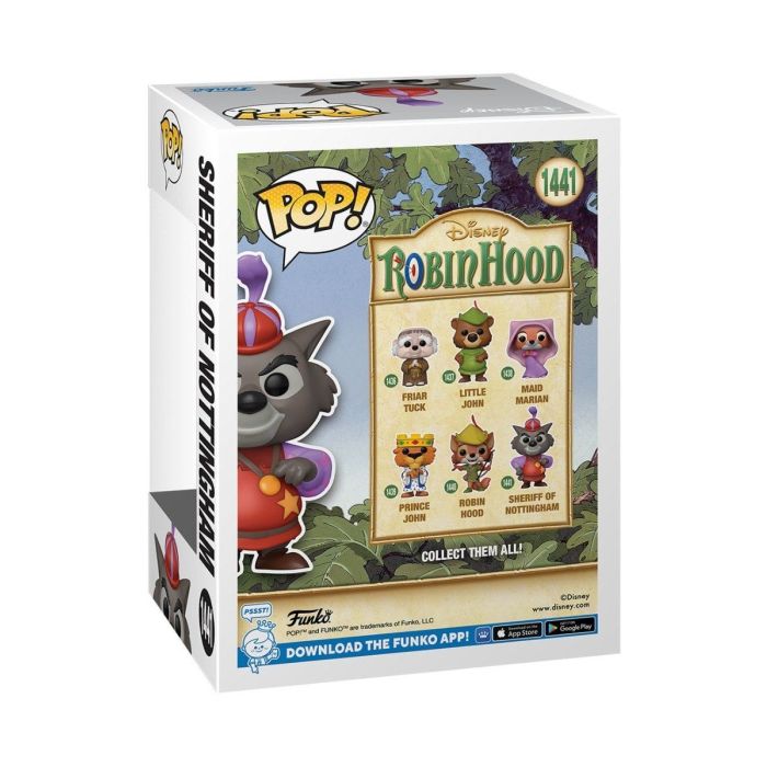 Robin Hood POP! Disney Vinyl Figure Sheriff of Nottingham 9 cm