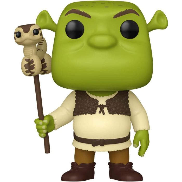 Shrek POP! Movies Vinyl Figure 30th Anniversary Shrek w/Snake 9 cm 