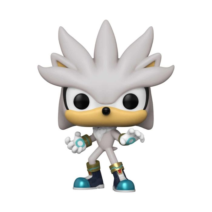 Sonic the Hedgehog POP! Games Vinyl Figure Sonic 30th - Silver the Hedgehog 9 cm