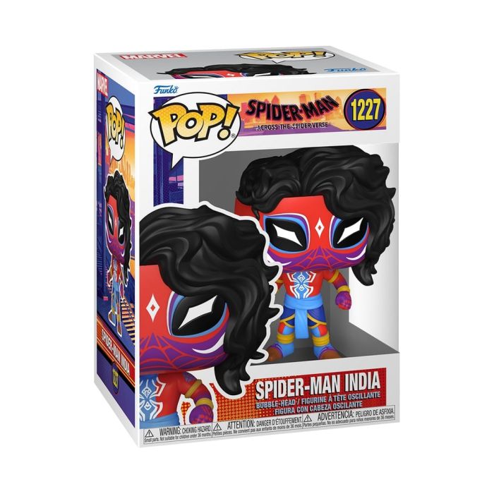 Spider-Man: Across the Spider-Verse POP! Movies Vinyl Figure Spider-Man India 9 cm