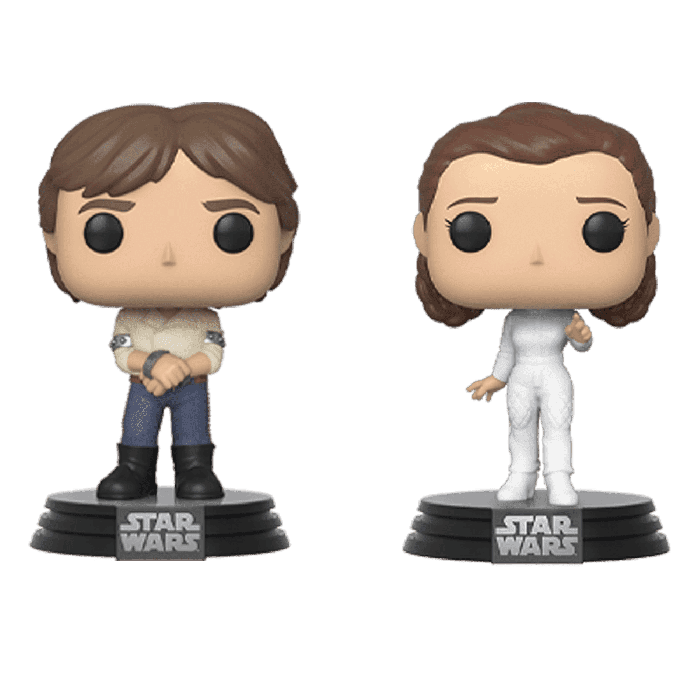 Funko Pop! Star Wars - Han & Leia 2-pack